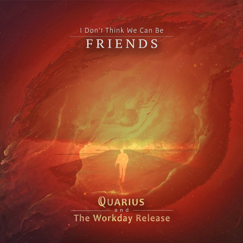 In the Mix remix contest I Don't Think We Can be Friends official album artwork
